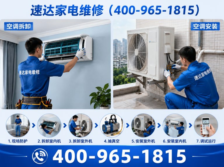 枣庄中央空调维修展示图